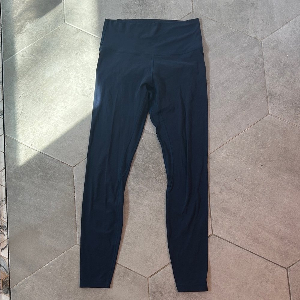Lululemon butter soft Navy High-Waisted Leggings size 6